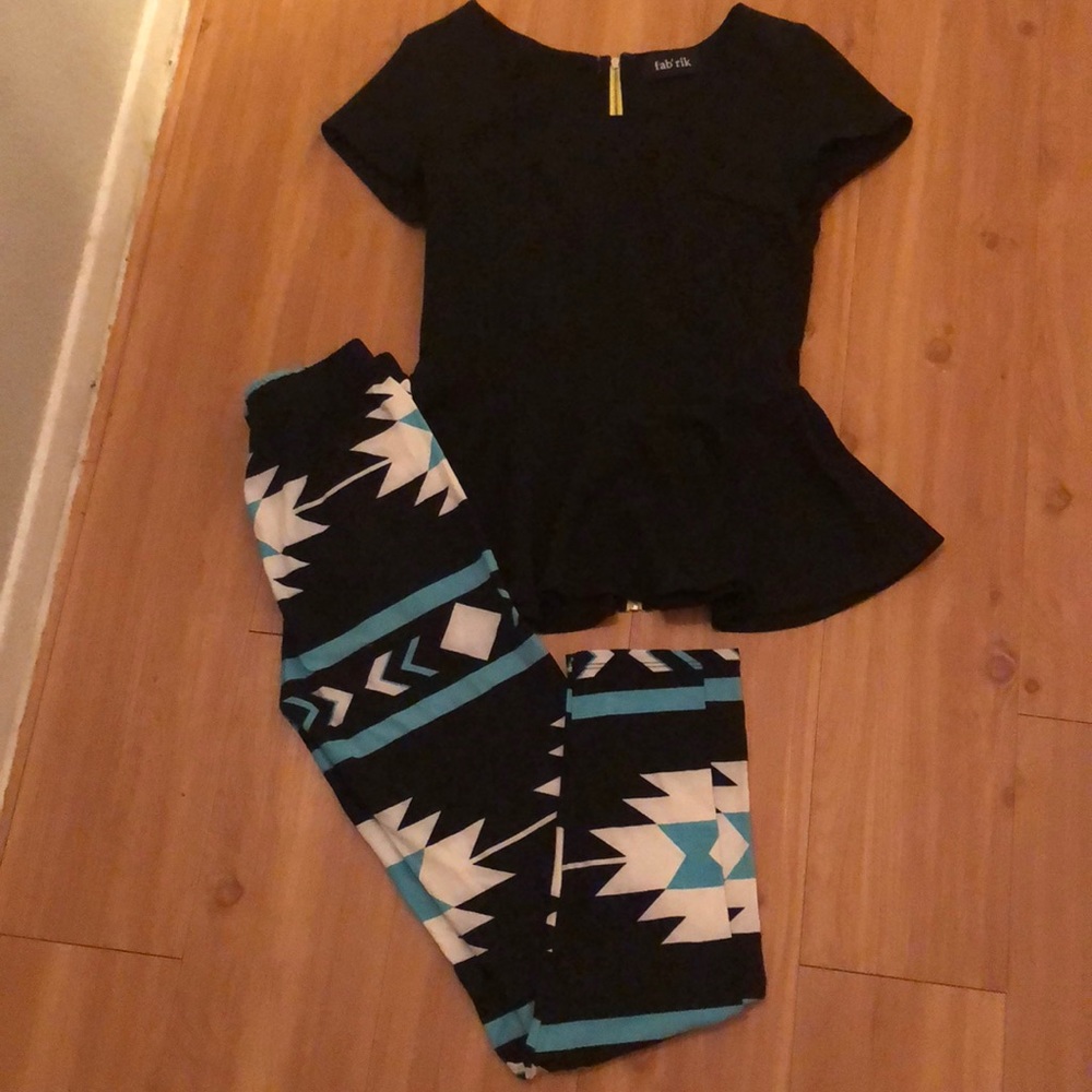 Printed leggings